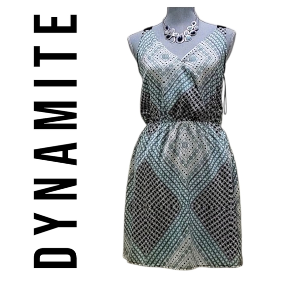 NWT DYNAMITE SLEEVELESS DRESS SIZE XS SMALL - Picture 4 of 12